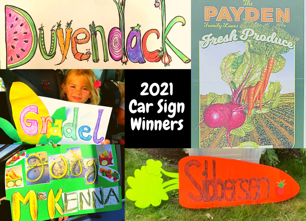 car sign winners